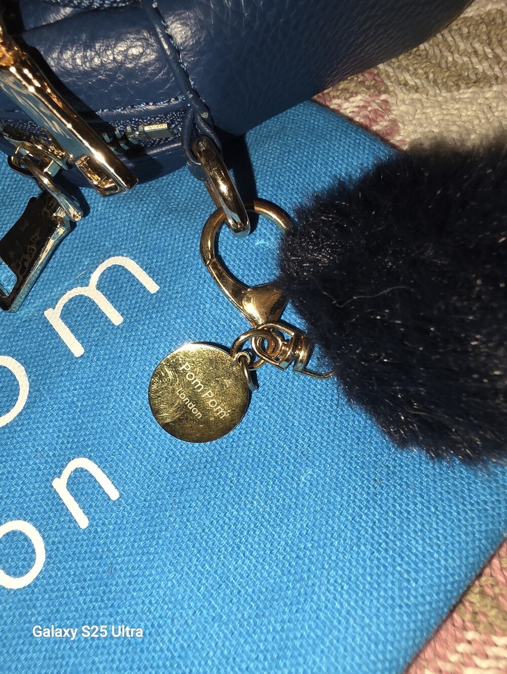 LIMITED EDITION Pom Pom London King Charles Coronation Bag - Picture 3 of 16
